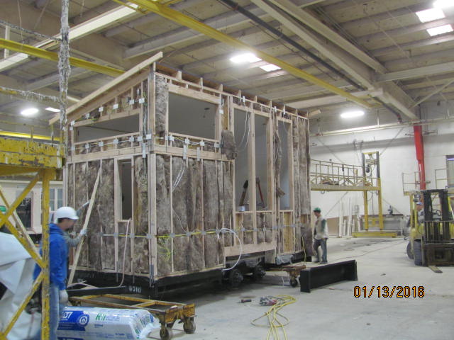 Making progress at our Salem, OR facility. Temp controlled warehouse, too!